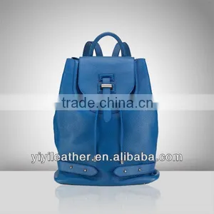 V678-ladies Fashion Newest Design Genuine Leather Backpack Hot Sale Woman Wholesale thumbnail-1