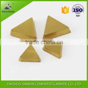 YG6/p30 Tungsten Carbide Brazed Tips, Lathe Tips With Silver and Golden Color thumbnail-5