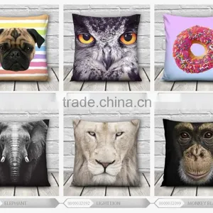 High Quality Fashion Cupcakes Design 3d Digital Print Pillowcases Fullprint Decorative Throw Pillow Covers Seat Cushion Cover thumbnail-6