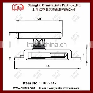 Truck Door Steel Budget Lock 101527AS thumbnail-2