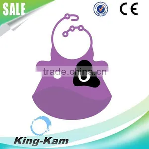 2015 Newly FDA Food Grade Light and Colorful Silicone Baby Bibs Baby Teether Party Dresses Bandana Drool Bibs thumbnail-6