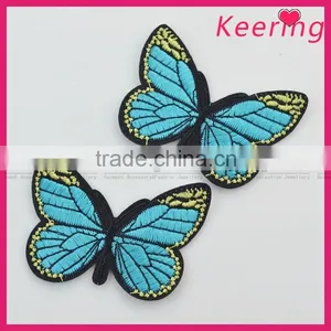 Hot Vivid Butterfly Designs Sew on Garment thumbnail-1