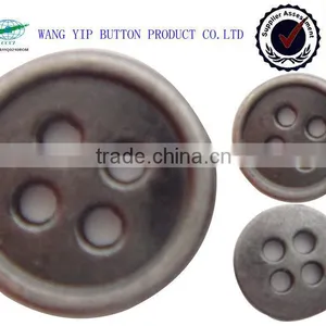 9mm Cheap Popular China Mainland Metal Alloy 4 Holes Button thumbnail-1