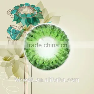 Hot Selling QN089 Green Crazy Contact Lenses thumbnail-1
