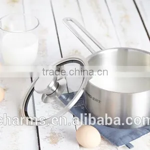 304 Stainless Steel Milk Pans Induction Stainless Cookware thumbnail-4