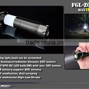 AAA Battery 3w XPE R2 Aluminum Led Flashlight Supplier's Choice thumbnail-2