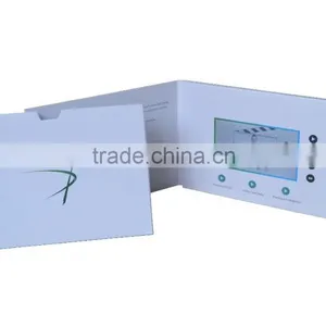 Customized Printing LCD Video Business Card 4.3inch Video Brochure thumbnail-1