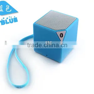 Mini Wireless Bluetooth Audio Speaker , Subwoofer Portable Audio Speaker, Can Wireless Hands-free Calls ,Blue Color P00099 thumbnail-1