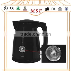 1.7L Plastic Electric Kettle With Thermometer thumbnail-1