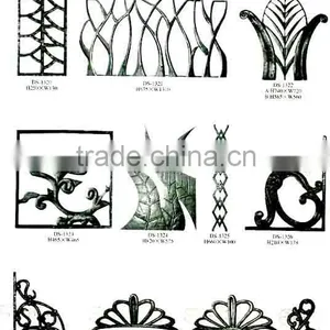 Top-seling Hand Forged Wrought Iron Gate Parts LB06-F-F-0014 thumbnail-1