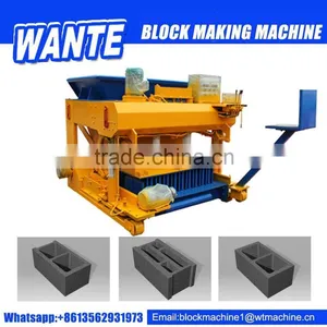 WT6-30 Germany Technology Cement Sand Hollow Block Making Machines thumbnail-1