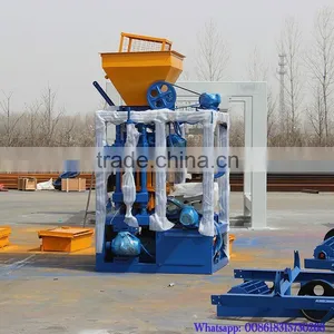 QT4-24 Hot Product Automation Concrete Paver Manufacturing Line thumbnail-1
