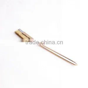 Straight Hand Scratch Brushes With Handle, Length 220 mm or 8 3/5" thumbnail-1