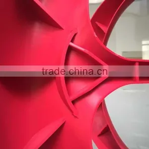 100w 200w Small 12/24v Red Vertical Wind Turbine Generator thumbnail-3