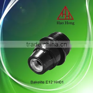 HAOHONG Bakelite E12 HH001 Socket / E26 Bakelite / Waterproof Lamp Holder thumbnail-2