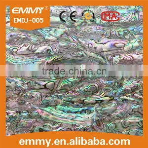 High Quality Natural Abalone/paua Mother of Pearl Shell Paper Shell Sheet Shell Laminate thumbnail-2