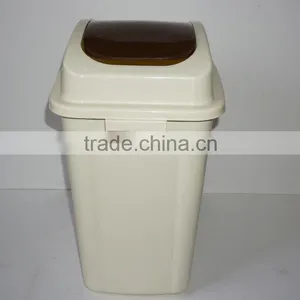 40 Liter Square Waste Bin With Swing Cover/ Garbage Bin thumbnail-3