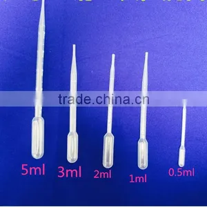 Disposable Plastic Pasteur Pipette 0.5ml, 1ml, 2ml, 3ml, 5ml ,10ml for Laboratory and Medical With CE ,ISO13485 Certification thumbnail-5