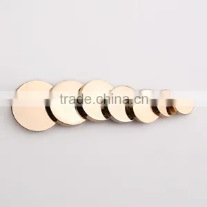 Mirror Surface High-end Metal Buttons, Men's Big Coats Button thumbnail-2