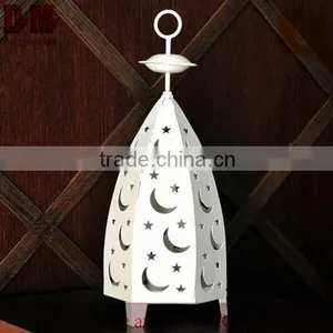 Portable Iron Office Candle Garden Lantern thumbnail-2