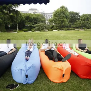 2016 Sales People Lazy Inflatable Outdoor Blow-up Lilo Portable Air Sofa Bed Sheets Travel Bed Sleeping Bag Quality Choice thumbnail-1