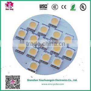 Custom Aluminum Pcb Board , 1.0mm / 1.2mm / 1.6mm Round Aluminum Led Pcb thumbnail-3