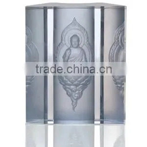Glory Shine Buddha Transparent Coloured Glaze Blessing Crafts thumbnail-6