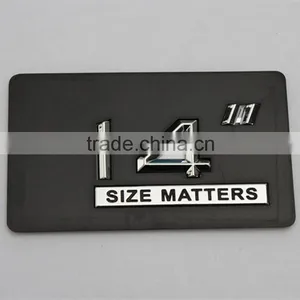 3d Stickers Chrome Car Custom Separated Letters /V6 Car Emblem thumbnail-5