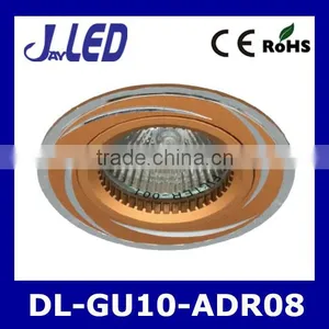 Round Shape Cheap Price Aluminum Body Gu10 Bulb Downlight thumbnail-1