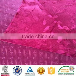 Fuschia 100% Polyester Embossed Plush Velboa With Plastic Backing thumbnail-1