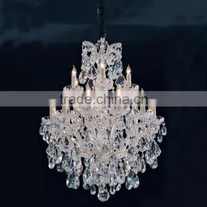 Modern Small Bohemian Crystal Pendant Light thumbnail-1