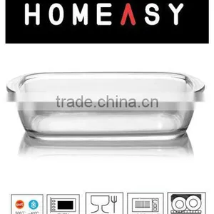 Glass Baking Dish With Handles on the Side thumbnail-1
