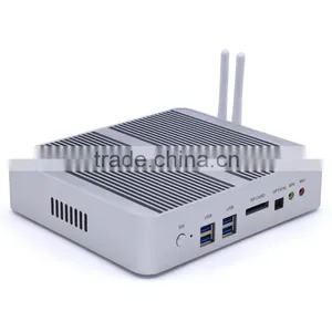 2016 Latest Fanless Mini PC 4GB RAM 64GB SSD Intel Core i3 4158u 2.0G Desktop Computer Windows 7 thumbnail-4