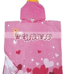 Kids Hooded Poncho 100g Towel thumbnail-1