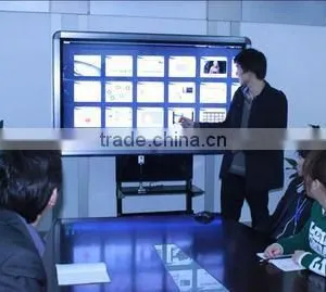 57 Inch Wall Hanging Windows System Touch Screen LCD Advertising Player thumbnail-4