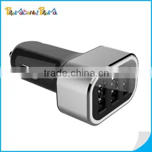 High-end Portable Mini Universal 3 Ports Car USB Charger thumbnail-1