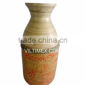 Bamboo Vase for Hotel, Restaurant, Home Decor thumbnail-1