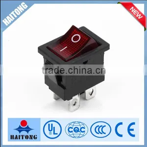 2016 Hot Selling 10A 250V Red Mini On-off Rocker Switch Micro Switches thumbnail-1