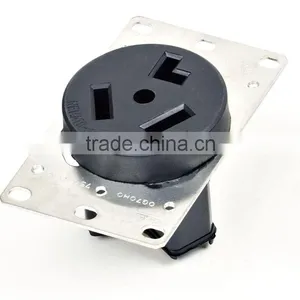 UL NEMA 10-30R Panel Socket Receptacle for Generator thumbnail-1