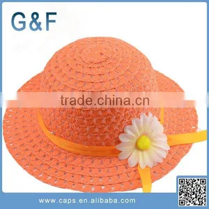 China Manufacturer Baby Straw Hat Wholesale thumbnail-2
