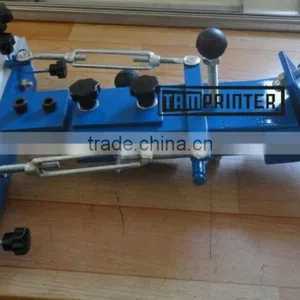 TM-R6 6-color Manual Rotary Fabric Printing Textile Screen Printer Machine thumbnail-4