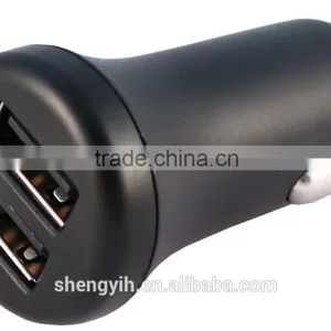 SY D4 5V 3.4A 2 USB Port Car Charger OEM/ODM USA Type Portable Charger Car Charger for All Smart Phone Iphone Android Samsung thumbnail-3