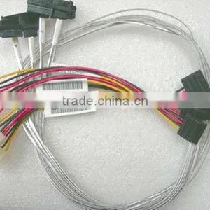 Foxcom Internal MiniSAS SFF-8087 to (4) SFF-8482 W/4-pin Power thumbnail-1
