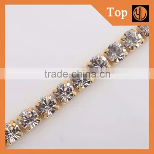Sew on Diamond Good Quality Cup Chain for Bag Belt Use Quality Choice thumbnail-3