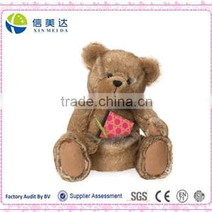 Soft Plush Bear Doll Storage Container Toy thumbnail-1