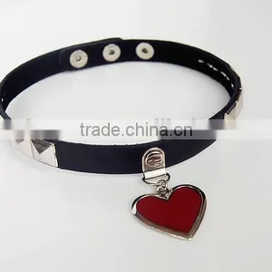 2016 High Quality Heart Short Chocker Necklace For Women thumbnail-4