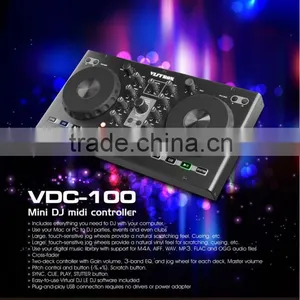 Professional DJ Turntable Mini dj Midi Controller thumbnail-1
