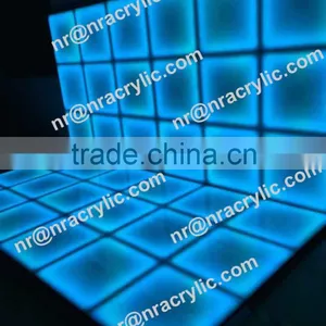Shanghai Event Best Selling Portable LED Illuminated Color Changing Acrylic Led Dance Floor Wall thumbnail-3