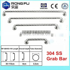 Safety Handrail Grab Bar (304 Stainless Steel Grab Bar) for Domestic Bathroom/toilet thumbnail-1