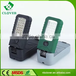 28+4 LED 3*AAA Battery Plastic Led Flashlight Portable Work Light thumbnail-1